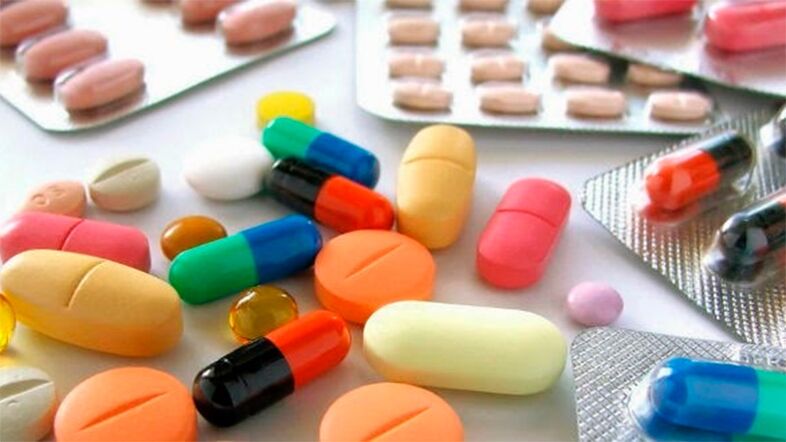 tobolky a tablety k léčbě prostatitidy