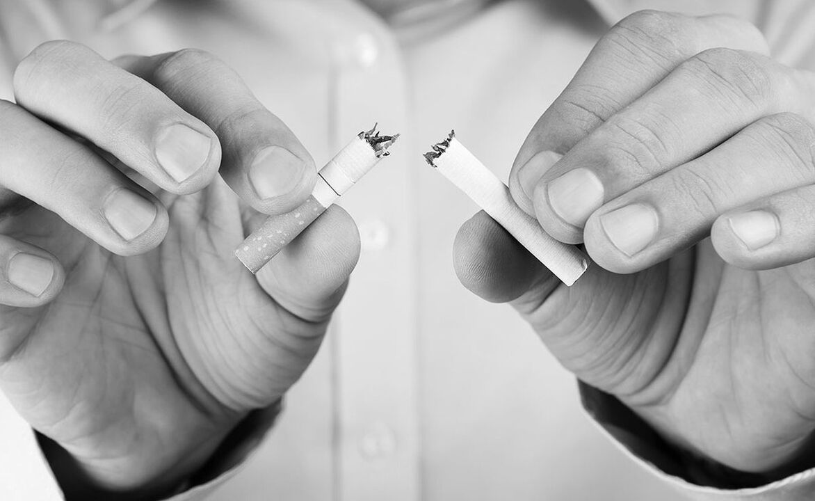 Přestat kouřit s prostatitidou